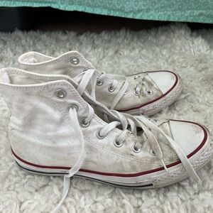 White high top converse